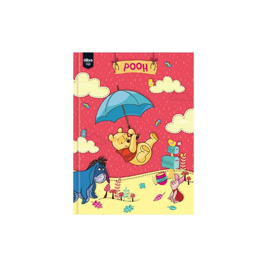 CUADERNOS DE APUNTE (5.5 x 8) COSIDO POOH 1/4 96H TD