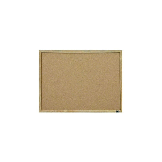 PIZARRA DE CORCHO BORDE D/MADERA (23 X 35)