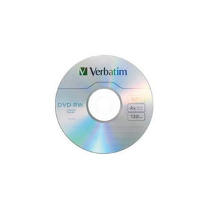 DVD-RW 4.7GB 120MIN 4X VERBATIM (REGRABABLE)