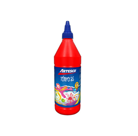 TEMPERA 250 ML ROJO