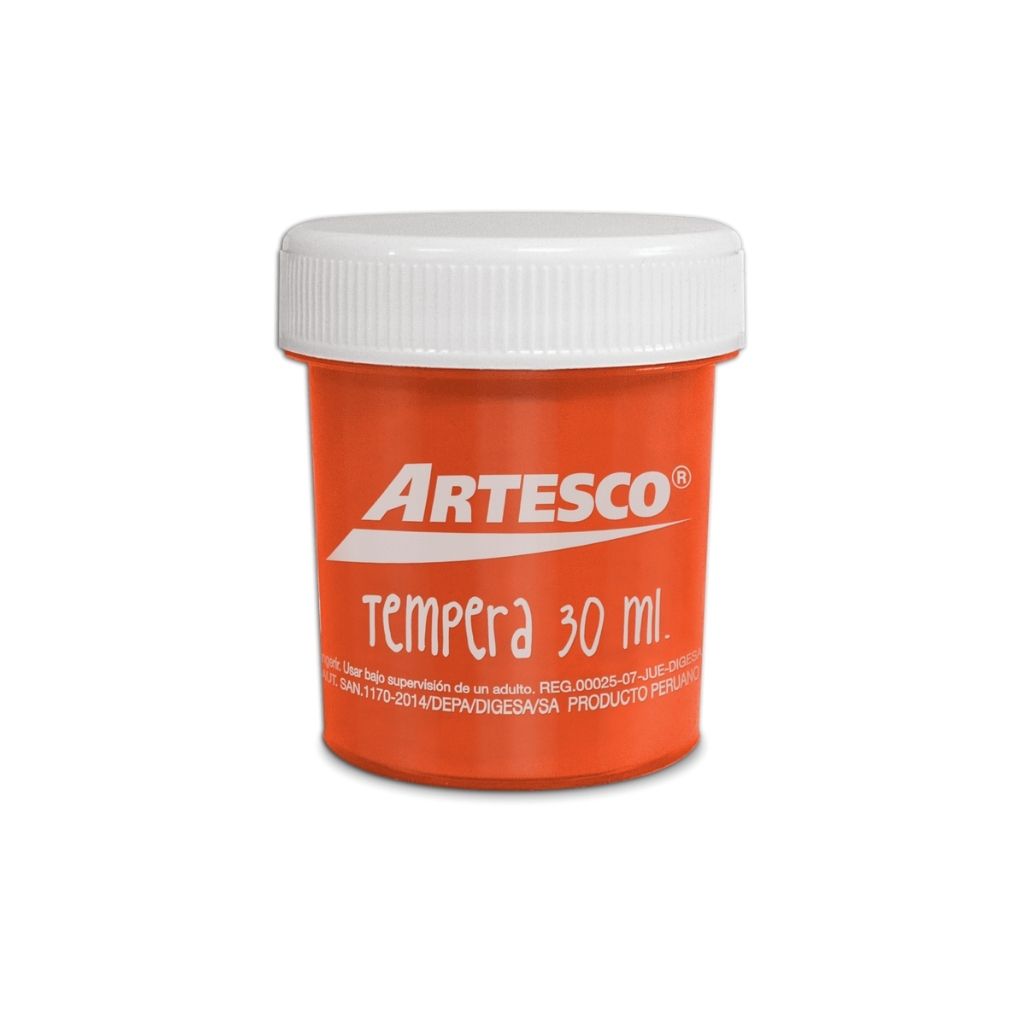 TEMPERA  30 ML NARANJA