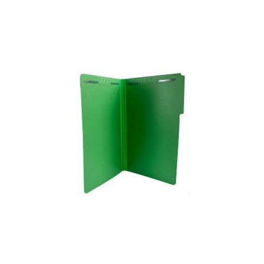 FOLDERS PARTITION SIMPLE (8.5 X 11) VERDE OSC. 2 G.