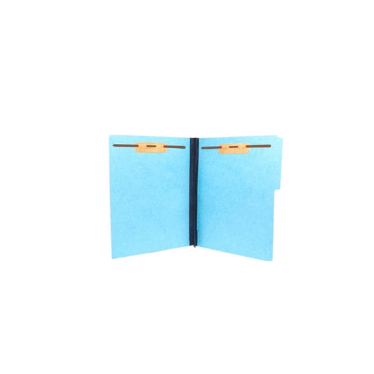 FOLDERS PARTITION SIMPLE (8.5 X 11) AZUL 2 G.