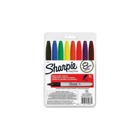 Sharpie Colores electro pop rotuladores permanentes fine surtidos blister  -24u- 