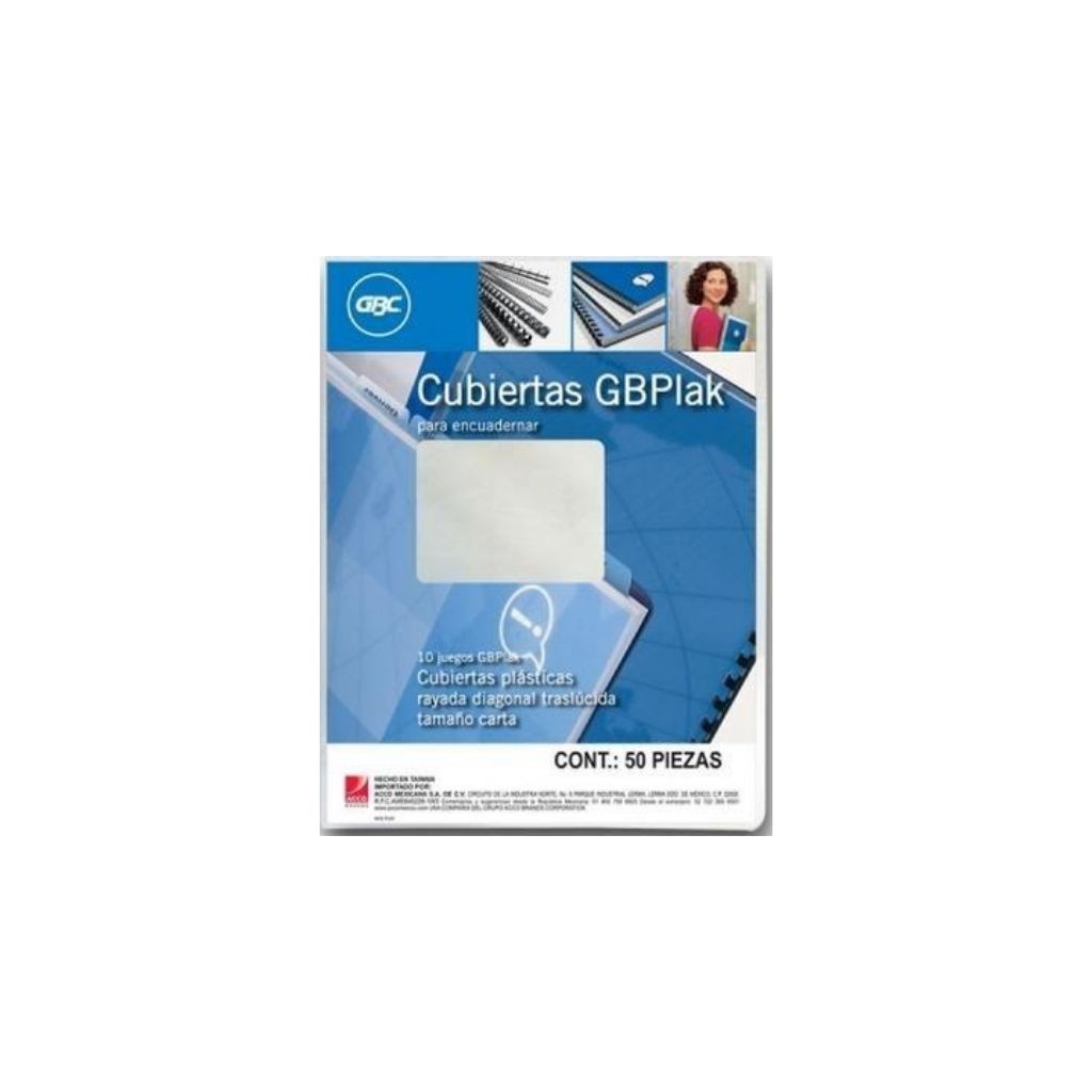 CUBIERTAS PLASTICAS C/LINEA 25 PAR CARTA CLEAR GBPLAK