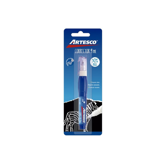 CORRECTOR T/LAPIZ 9ML BLISTER  (Artesco)