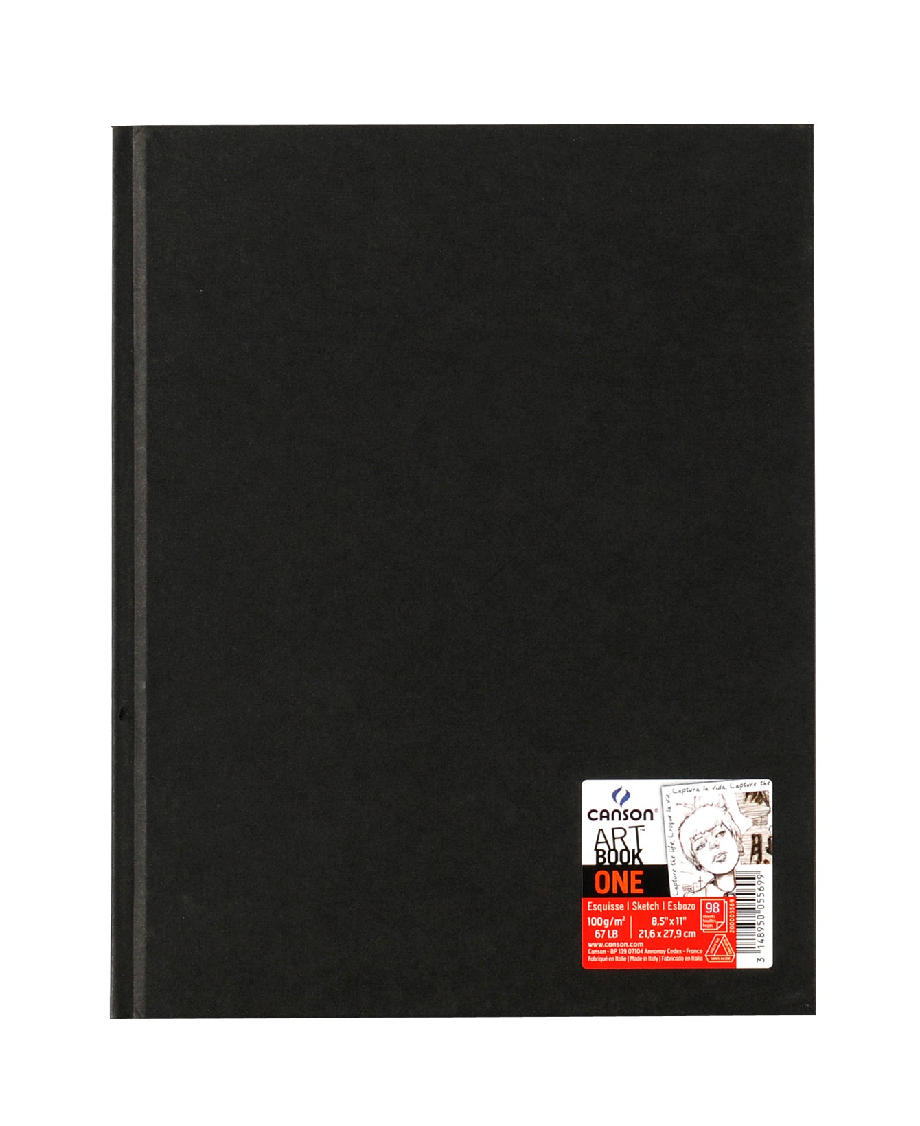 CUADERNO P/DIBUJO ARTBOOK ONE 98H ( 8.5 X 11) 100G