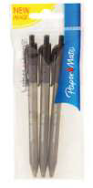 BOLIGRAFOS INKJOY 100 RT  3/1 NEGRO BL