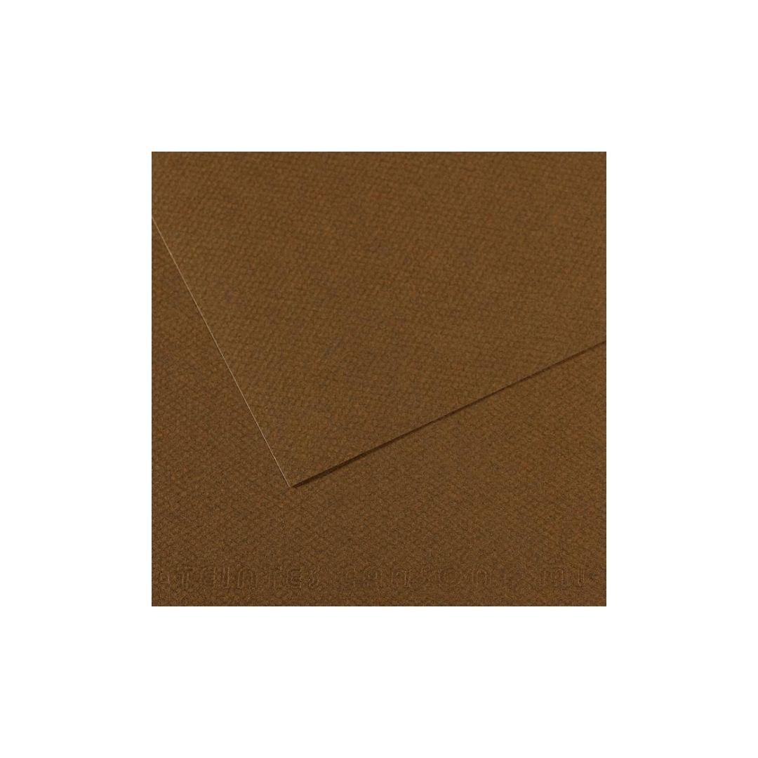 PAPEL MI-TEINTES (50 X 65 cm)MARRON OSCURO