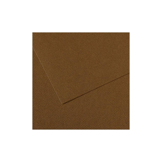 PAPEL MI-TEINTES (50 X 65 cm)MARRON OSCURO