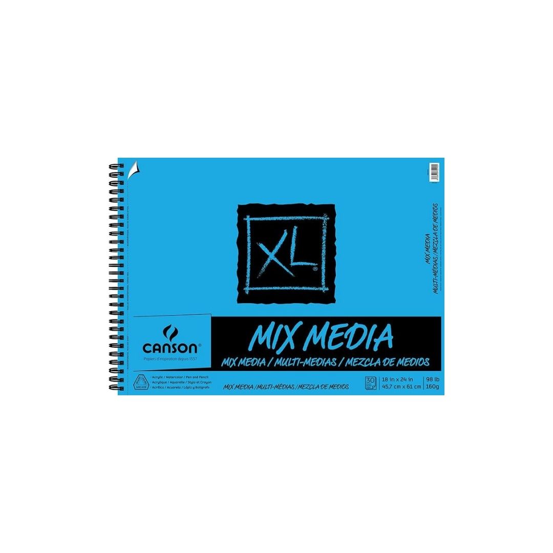 LIBRETAS DE DIBUJO MIX MEDIA (11 X 14) 60H