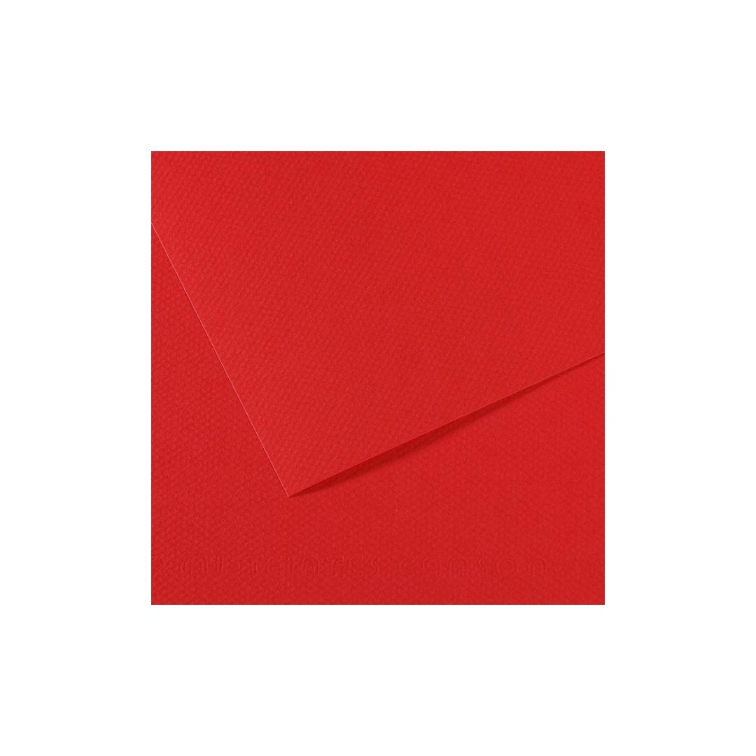 PAPEL MI-TEINTES (50 X 65 cm)ROJO VIVO