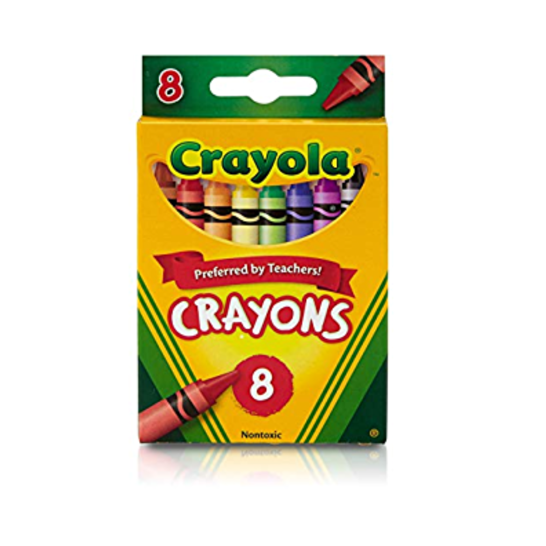 JUEGO CREYONES DE CERA  8/1 (CRAYOLA)