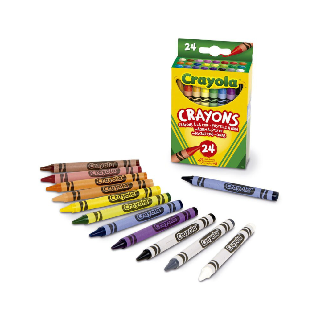 JUEGO CREYONES DE CERA 24/1 crayola