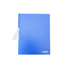 FOLDERS PLASTICO SWING CLIP Transp. AZUL