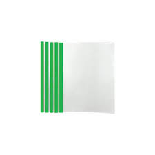 FOLDERS PLASTICO C/VARILLA LETTER VERDE 5/1