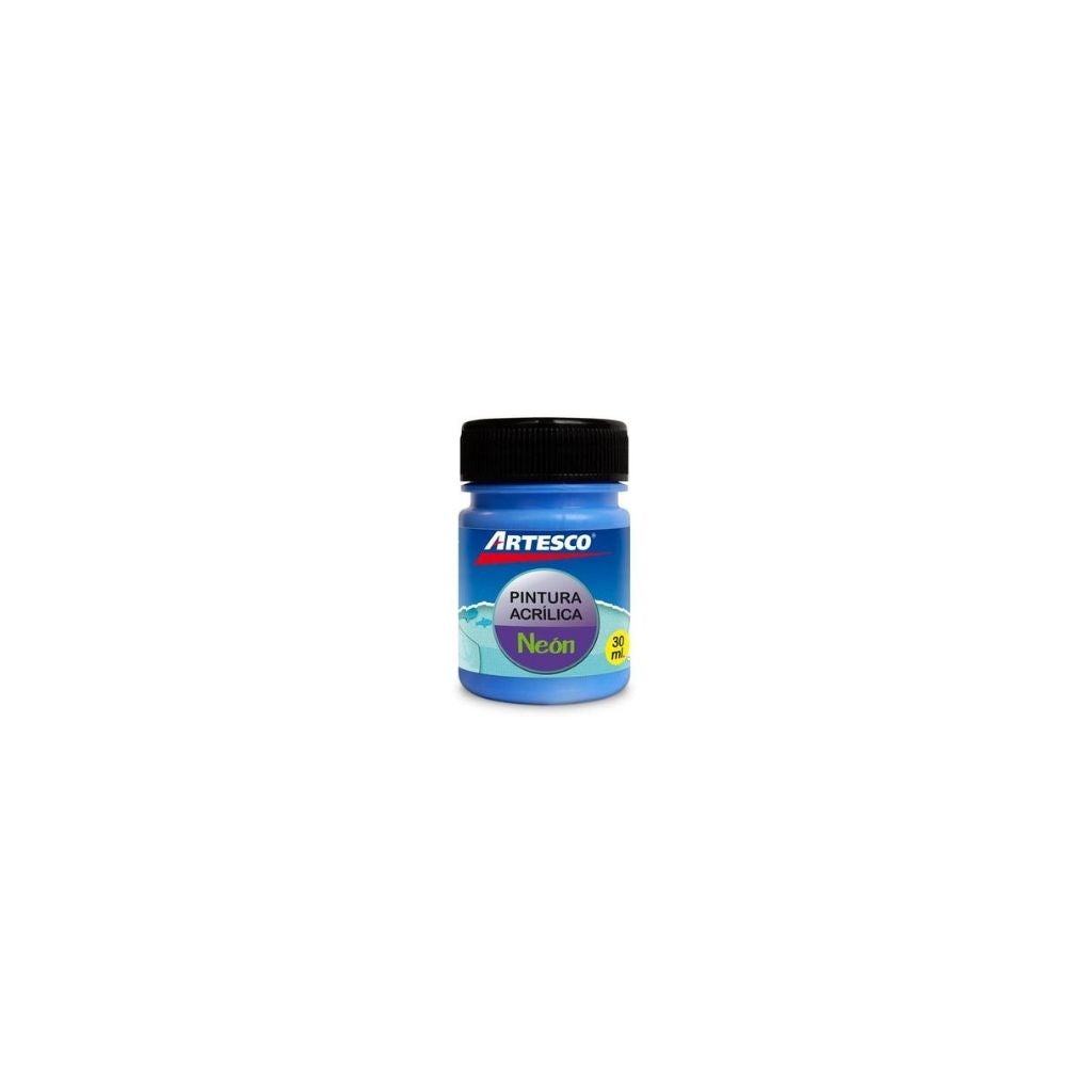 PINTURA ACRILICA MATE NEON 30ML AZUL