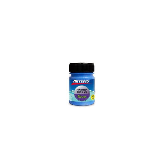 PINTURA ACRILICA MATE NEON 30ML AZUL