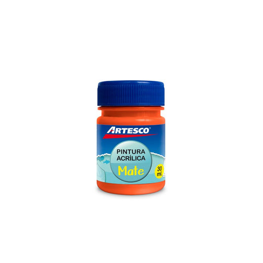 PINTURA ACRILICA MATE 30ML NARANJA