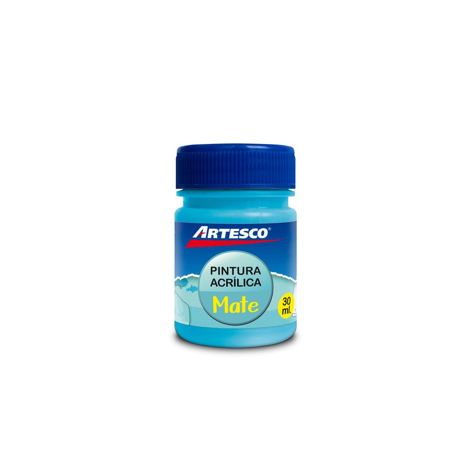 PINTURA ACRILICA MATE 30ML AZUL CELESTE