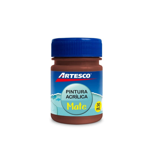 PINTURA ACRILICA MATE 30ML MARRON