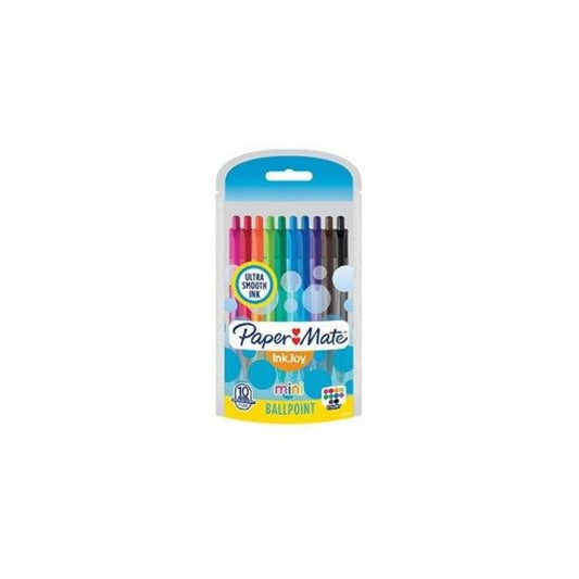 BOLIGRAFOS INKJOY 100 RT MINI SURT. 10/1 BL