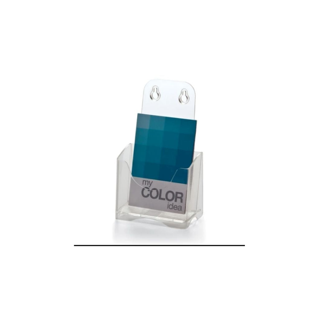 PORTABROCHURE PLASTICO CLEAR 9pulg.