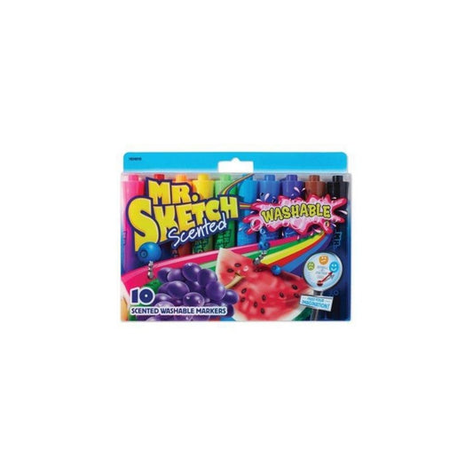 JUEGO MARCADOR MR SKETCH 10/1 C/ESENCIAS