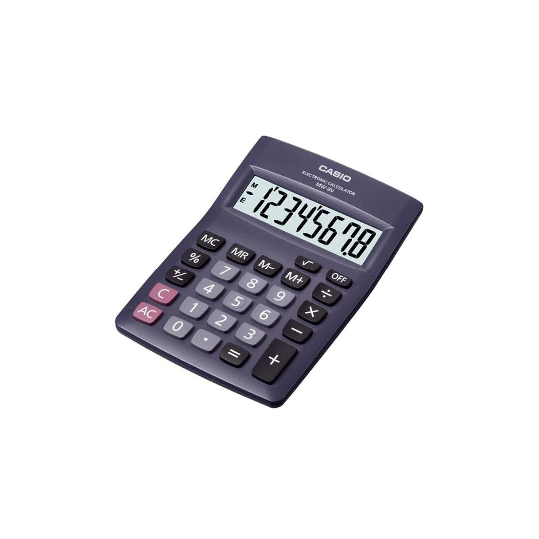 CALCULADORA DE MESA 8 DIGITOS NEGRA