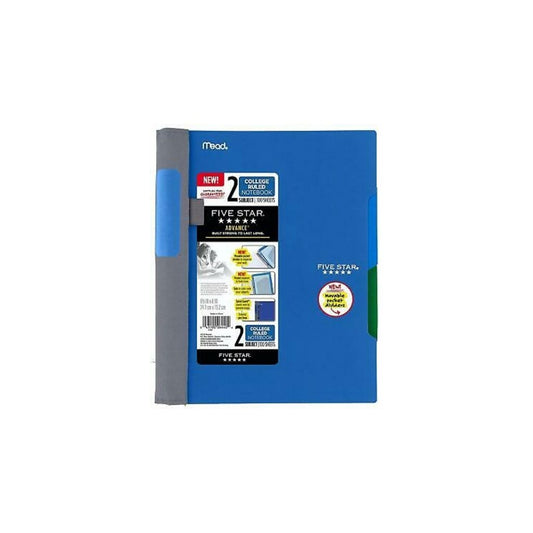 CUADERNO FIVE STAR (6 X 9.5) 2DIV. 100H ADVANGE