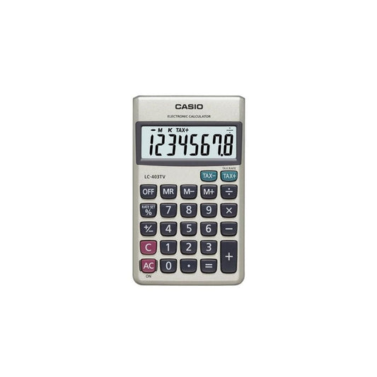 CALCULADORA DE BOLSILLO 8DIG.