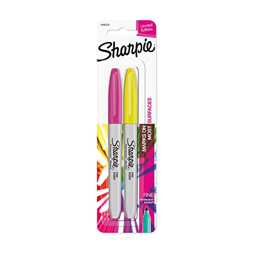 JUEGO DE FELPAS PERMANENTE SHARPIE FINA BURST 2/1 BL