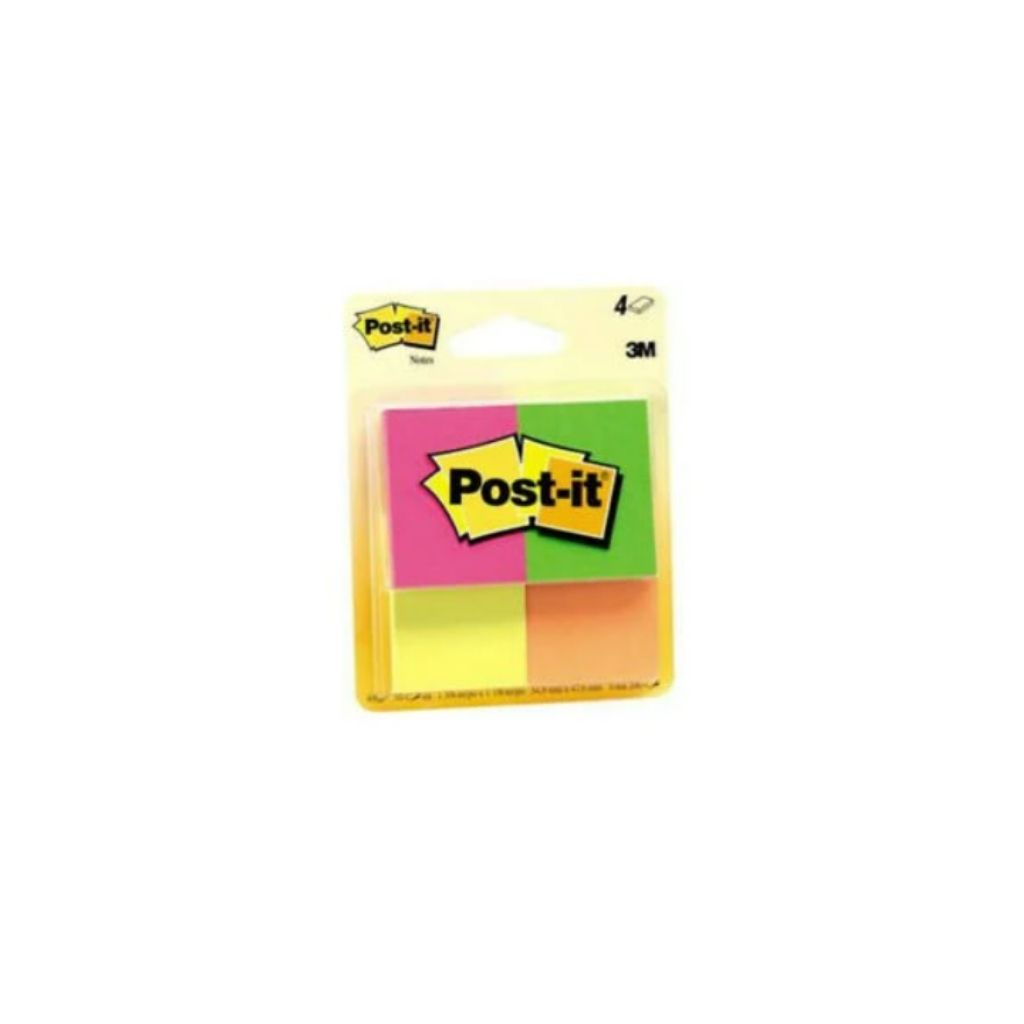 POST-IT (1.5 X 2.4) 4/1 SURTIDOS