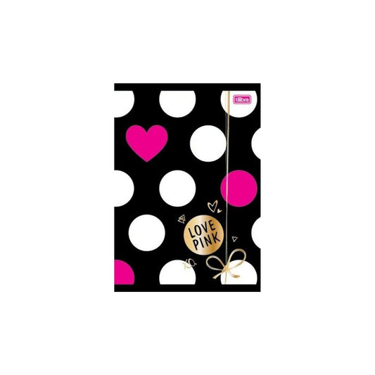 CUADERNO COSIDO 200 PAG. LOVE PINK