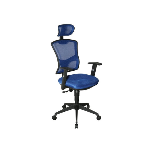 SILLA P/ESCRITORIO AZUL G320 NYLON