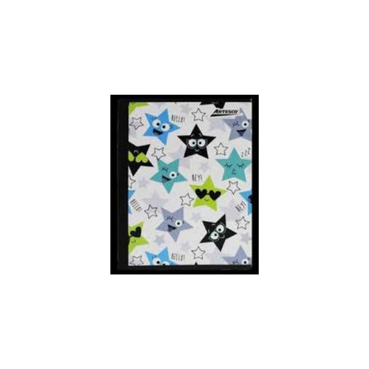 CUADERNO COSIDO 200 PAG. GLITTER