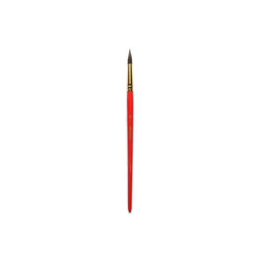 PINCELES PONY REDONDO #10 M.MADERA ROJA