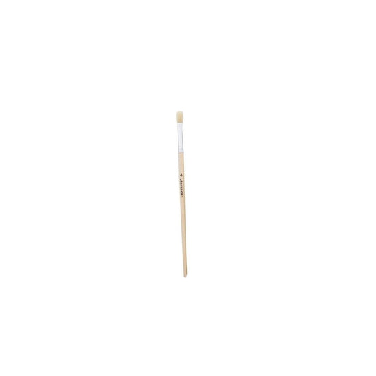 PINCELES CERDA PLANA # 4 M.MADERA PUNTEADA