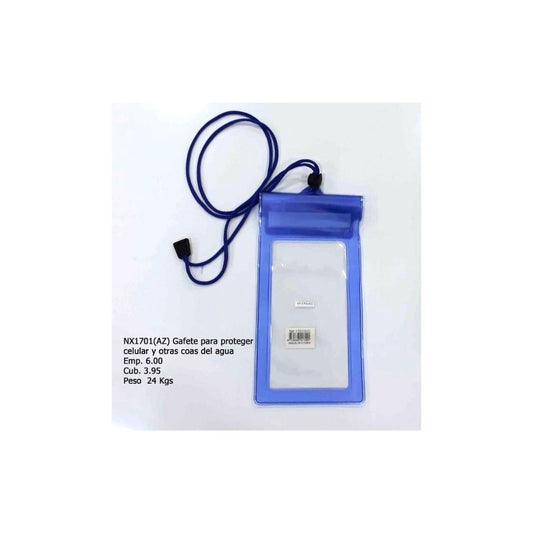 PROTECTOR P/CELELARES C/CORDON AZUL