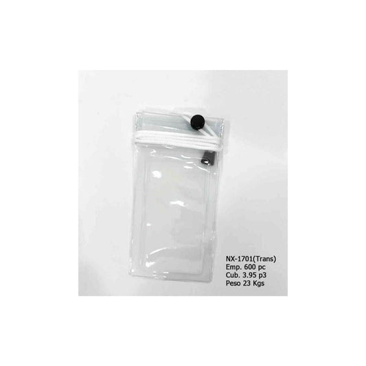 PROTECTOR P/CELULARES C/CORDON TRNSLUCIDO