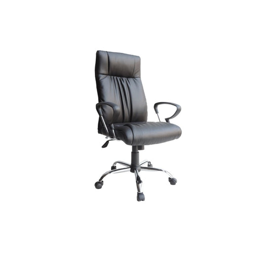 SILLA P/ESCRITORIO GERENCIAL ERGONOMICA ALINA NEGRA