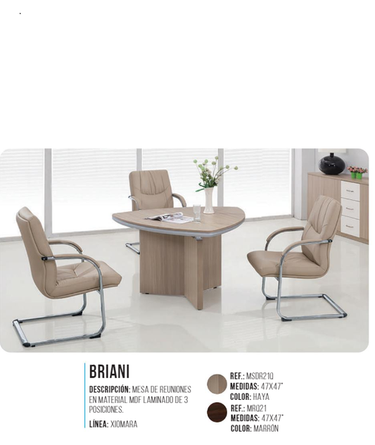 MESA P/REUNION (47X47) P/3 PERSONAS