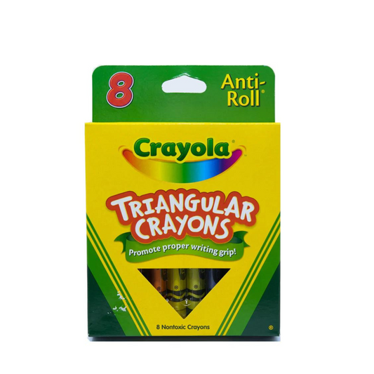 JUEGO DE CREYONES TRIANGULAR 8/1