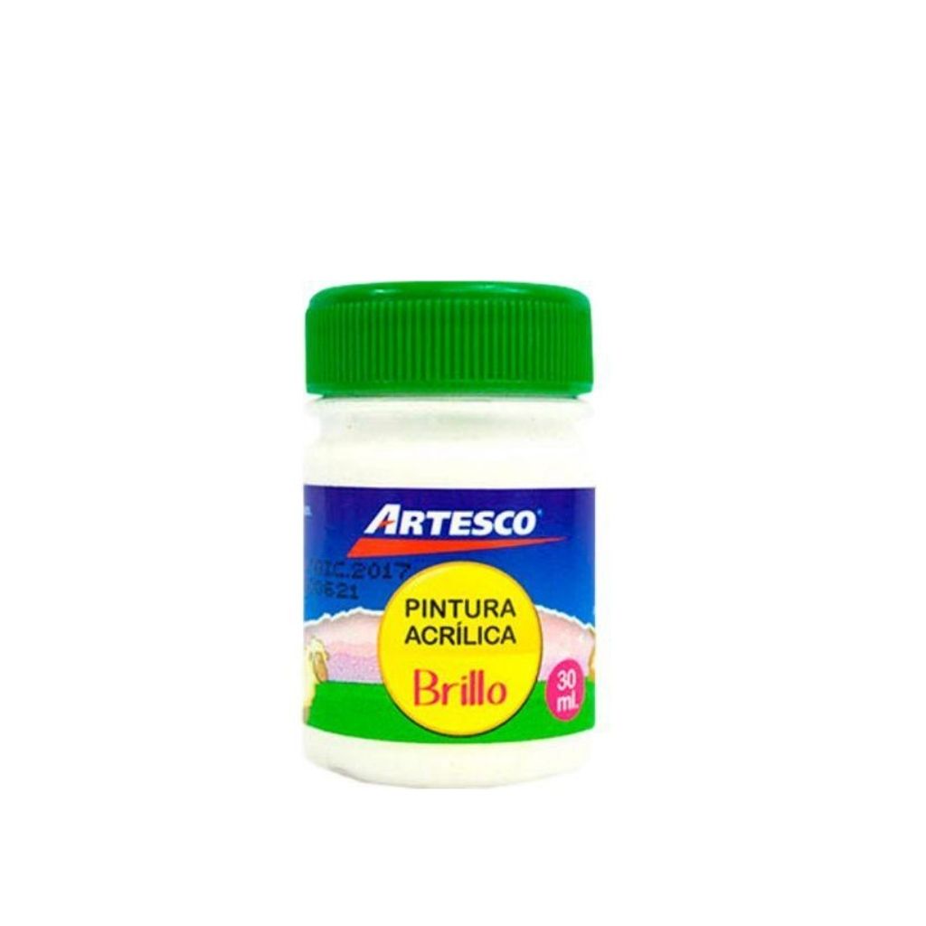 PINTURA ACRILICA BRILLANTE 250ML BLANCO