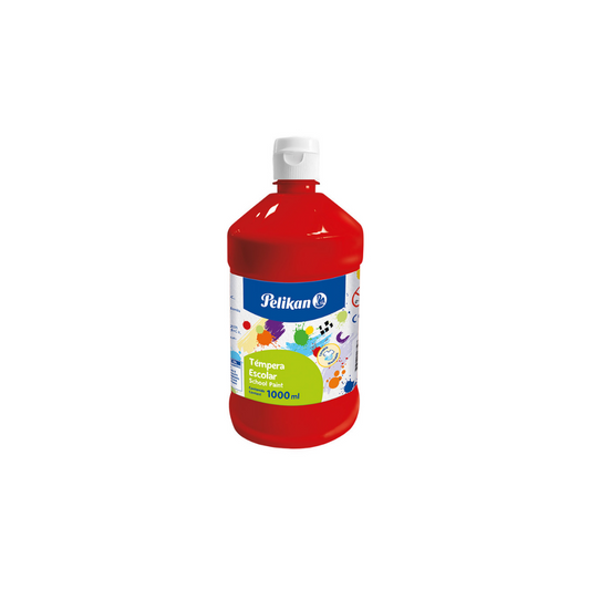 TEMPERA EN BOTELLA  500 ML ROJO BERMELLON  742/500 NR.58