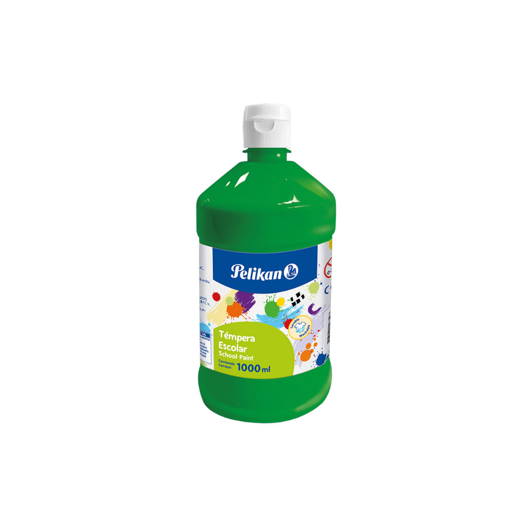 TEMPERA EN BOTELLA 1000ML VERDE 742/1000 NR.155