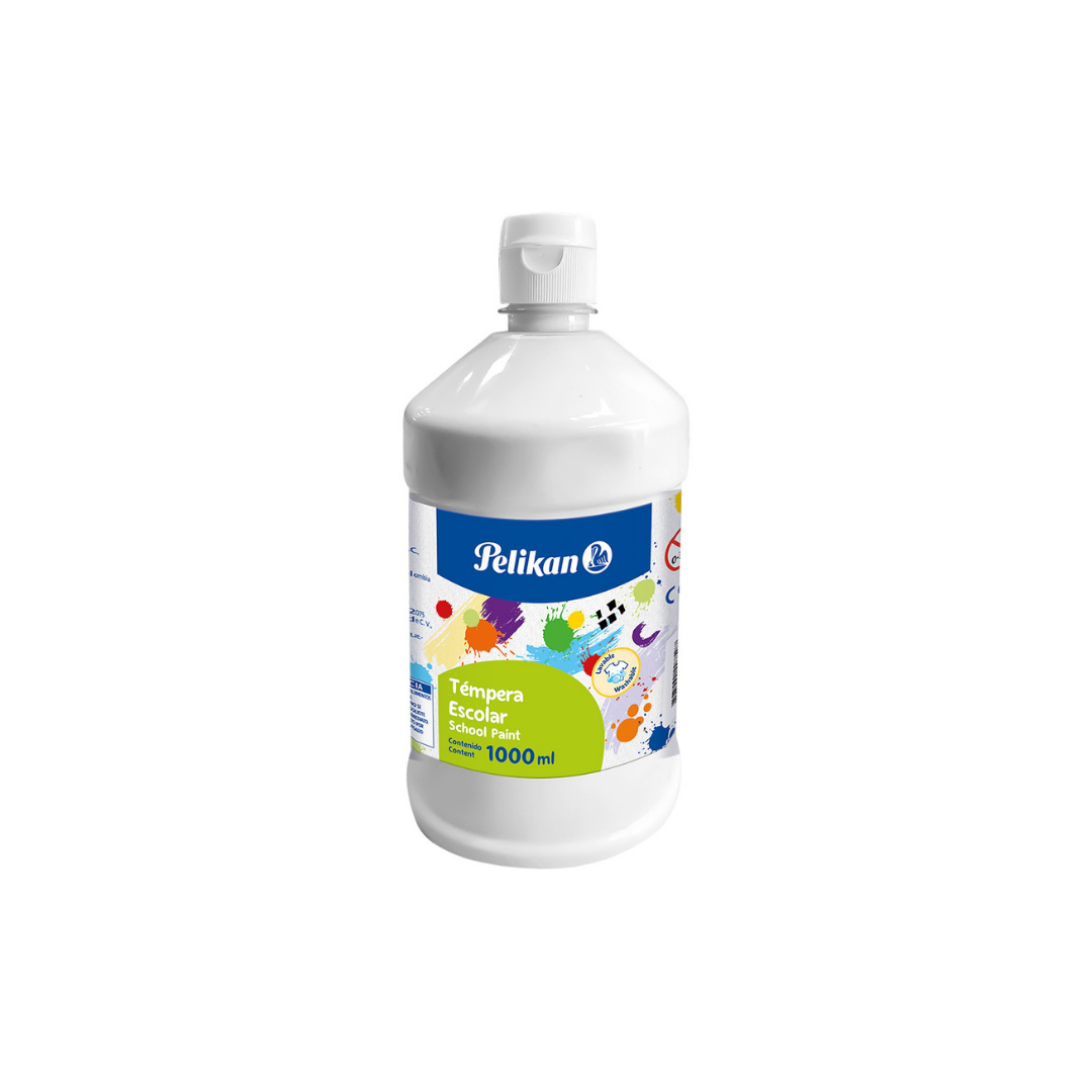 TEMPERA EN BOTELLA 1000ML BLANCO 742/1000 NR.04