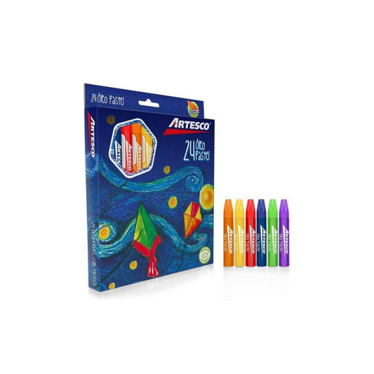 JUEGO OLEO PASTEL JUMBO 24/1 BL