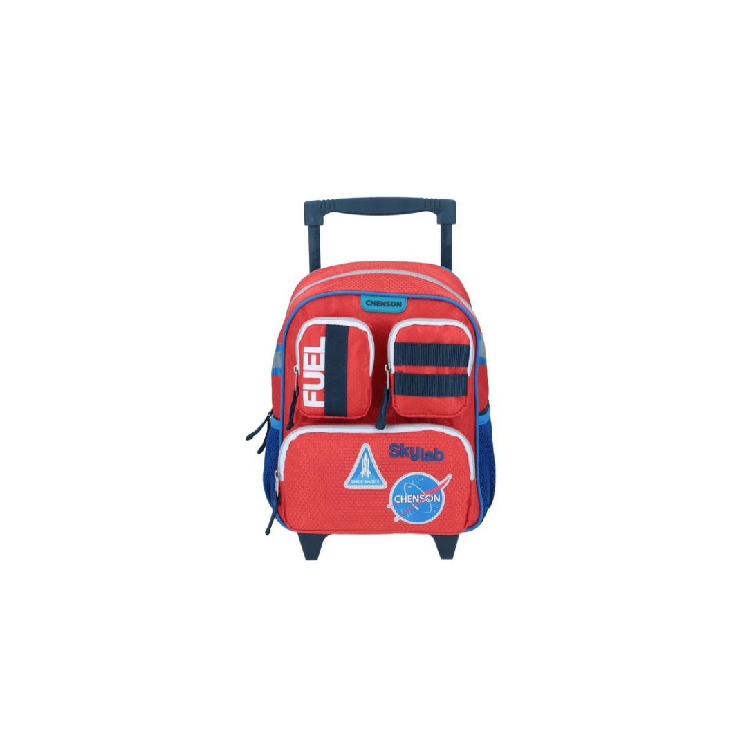 MOCHILAS C/RUEDAS CHENSON PEQ. LAB ROJO IXX LIQ