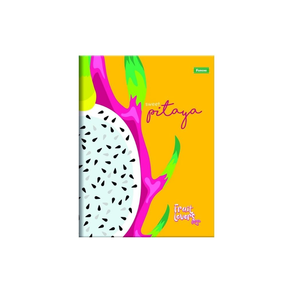 CUADERNO COSIDO 200 PAG.  FRUIT LOVERS